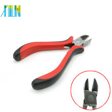 Diagonal Cutting Plier With Red Handle for Wire Cutters , ZYT0003